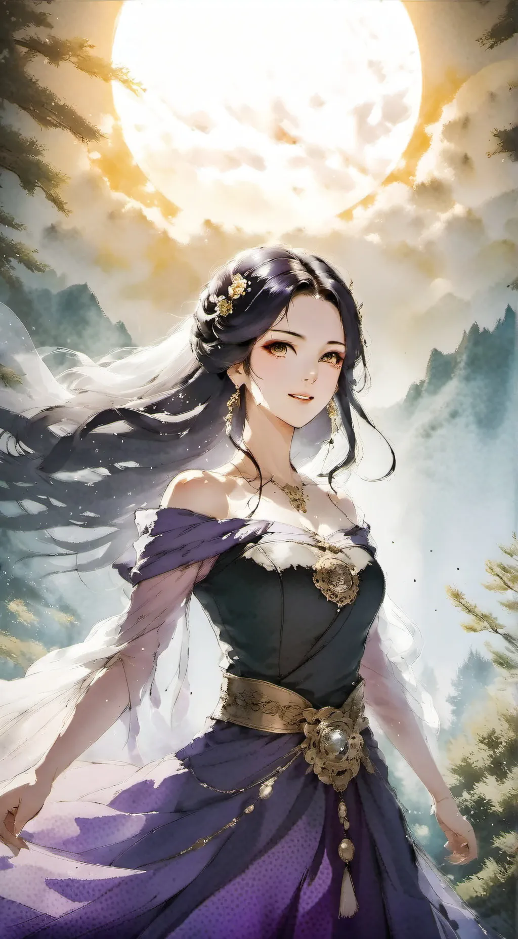 ai character: Queen Eventra background