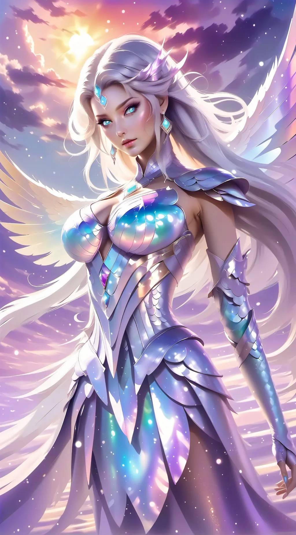 ai character: Fs meets uwu cat✨ background