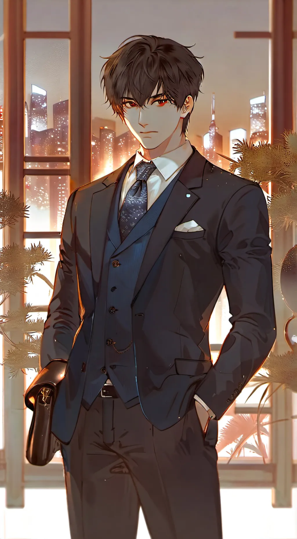 ai character: Carlos 😝 background