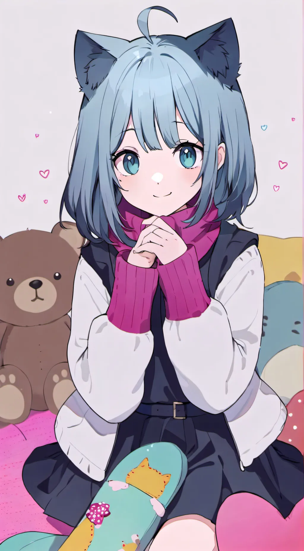 ai character: ~💜violet💜~ background