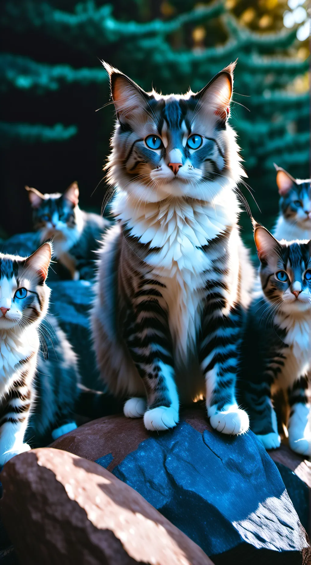 ai character: Cinder,star background