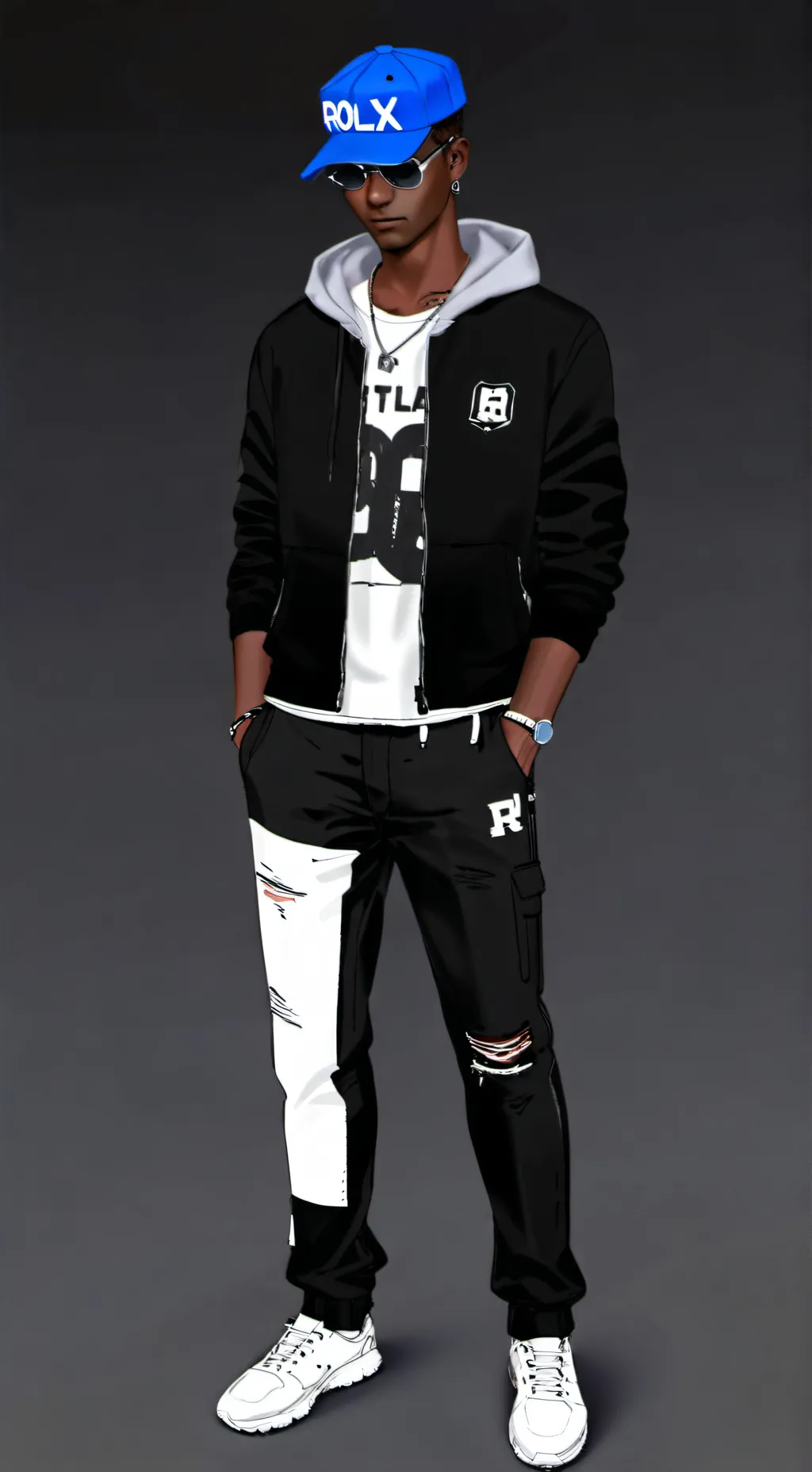 ai character: aj background