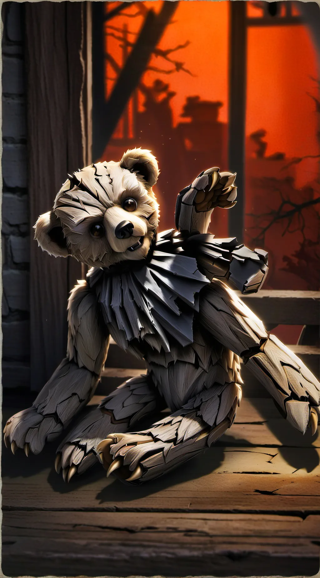 ai character: Freddy Fazbear 002 background