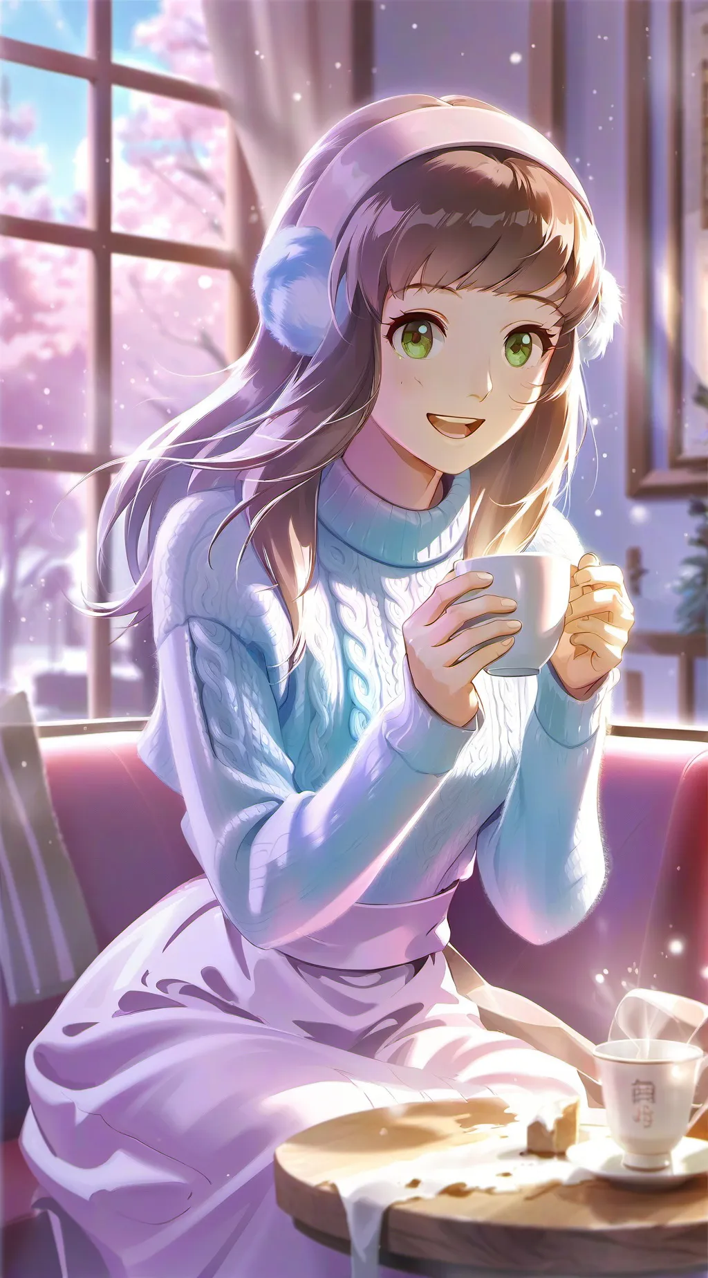 ai character: Kat background