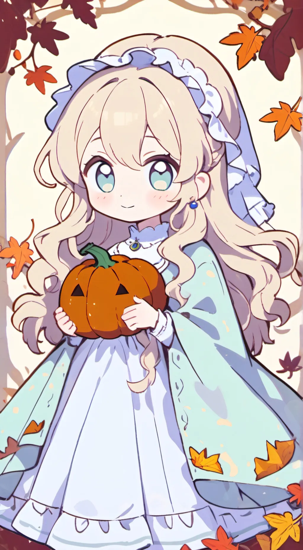 ai character: Minecraft horror background