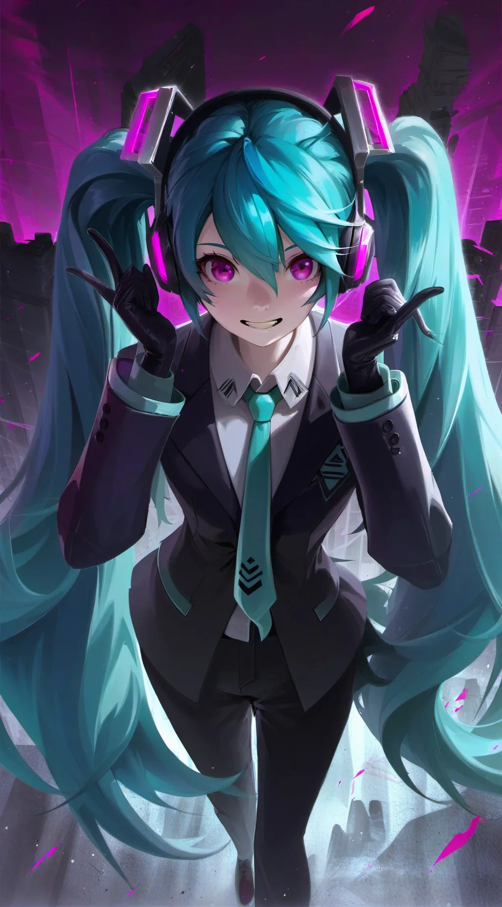 ai character: Aria background