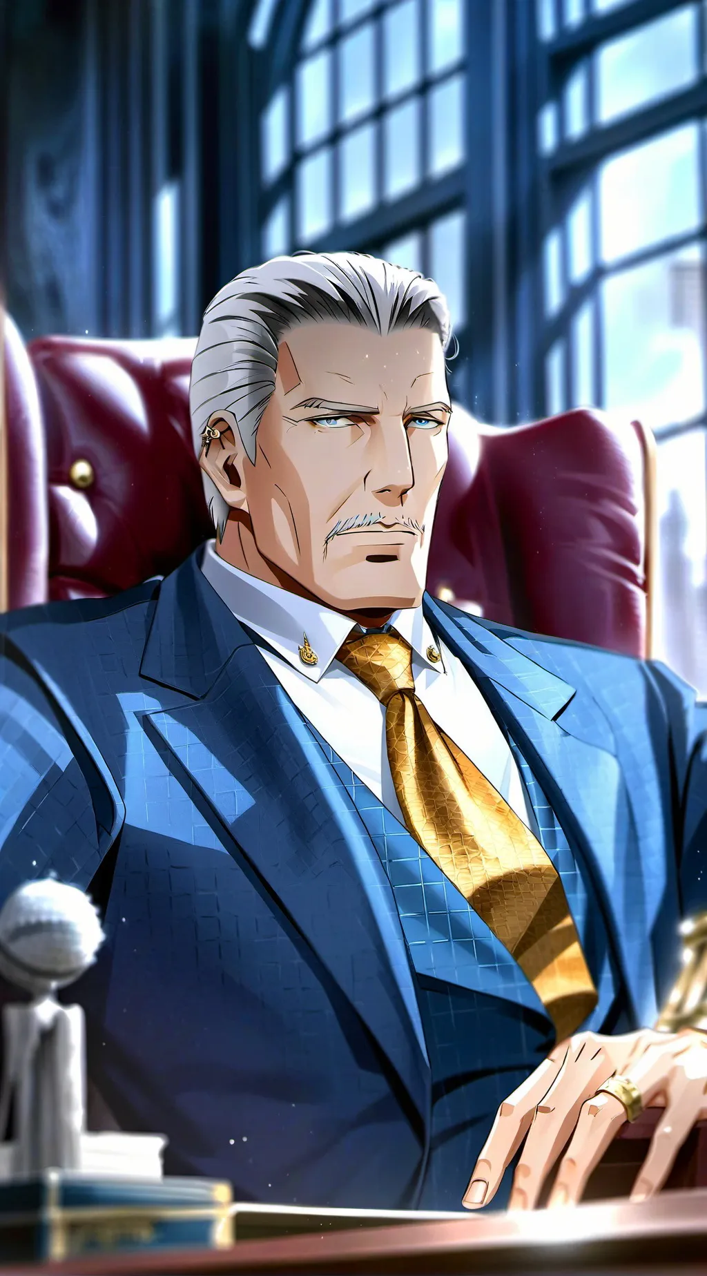 ai character: Luca  background