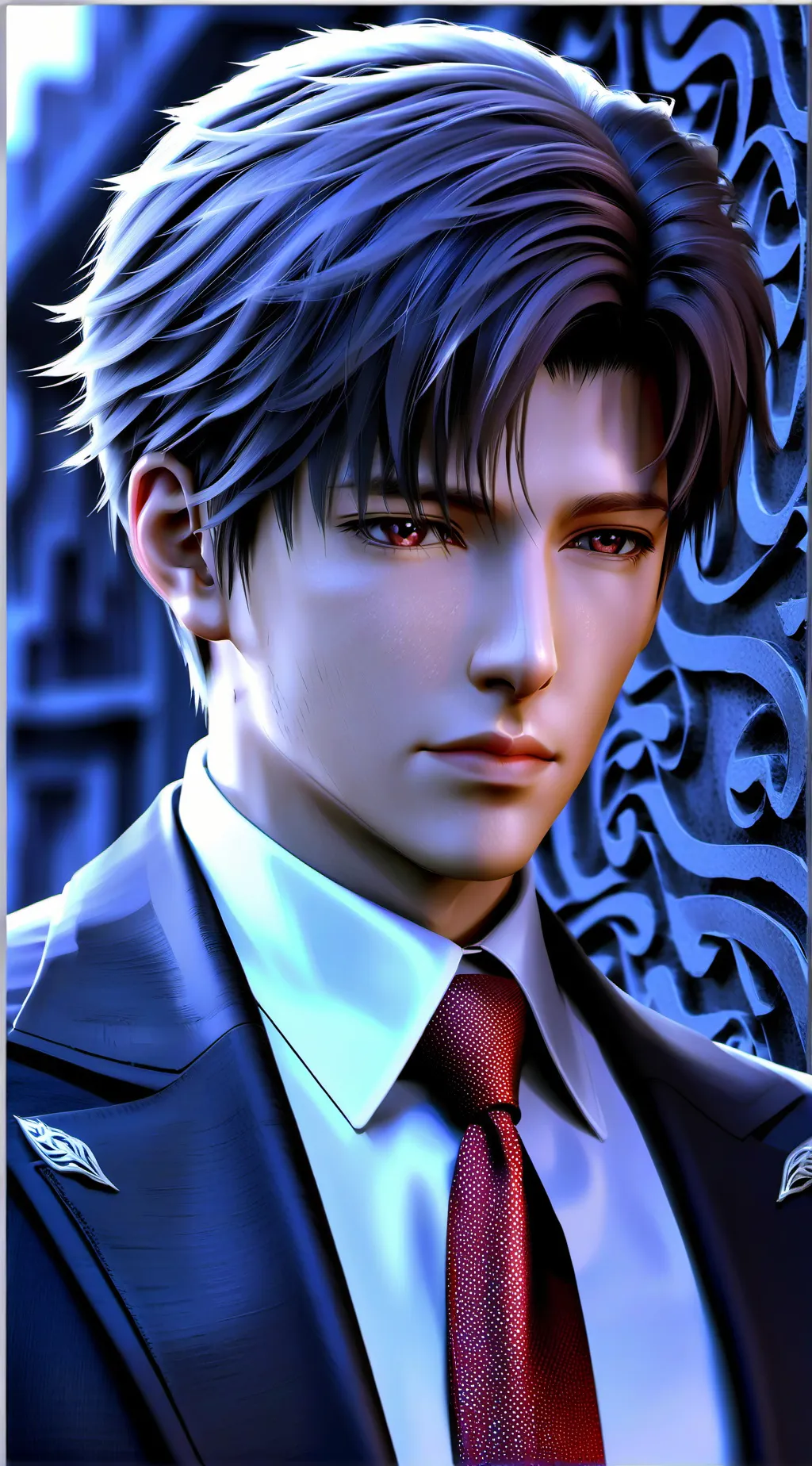 ai character: GroxMC background