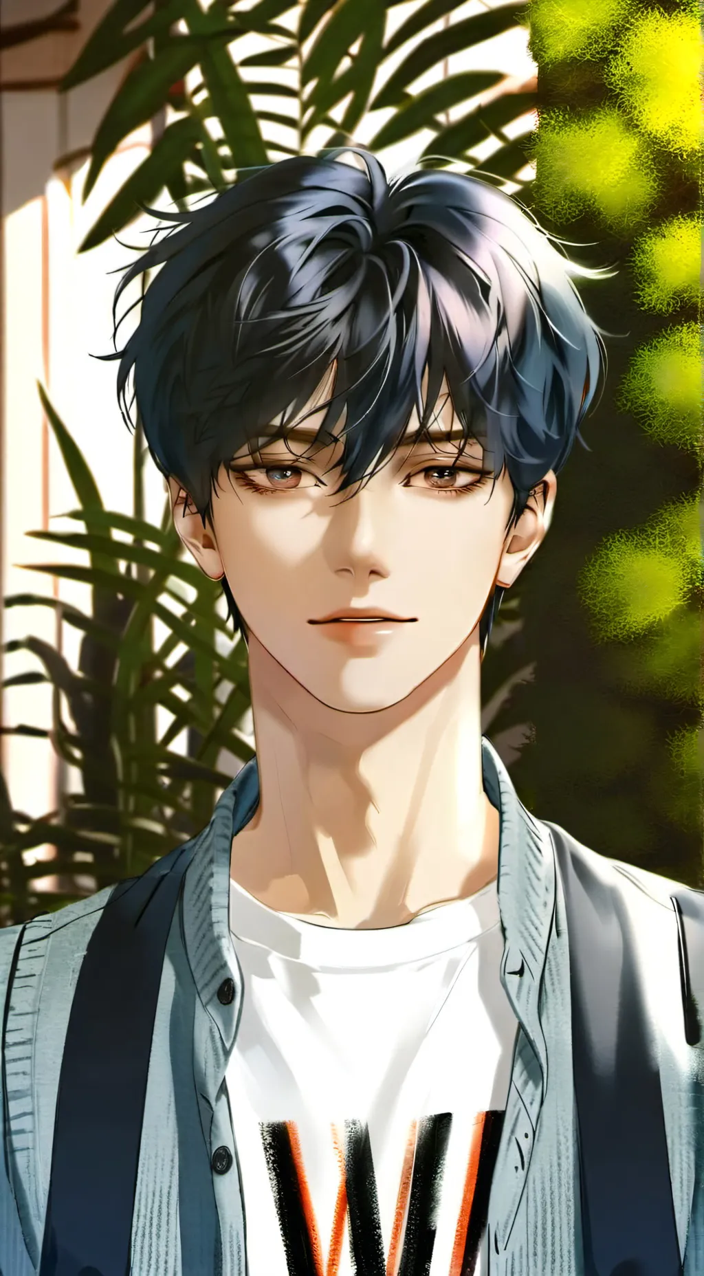 ai character: Alive background