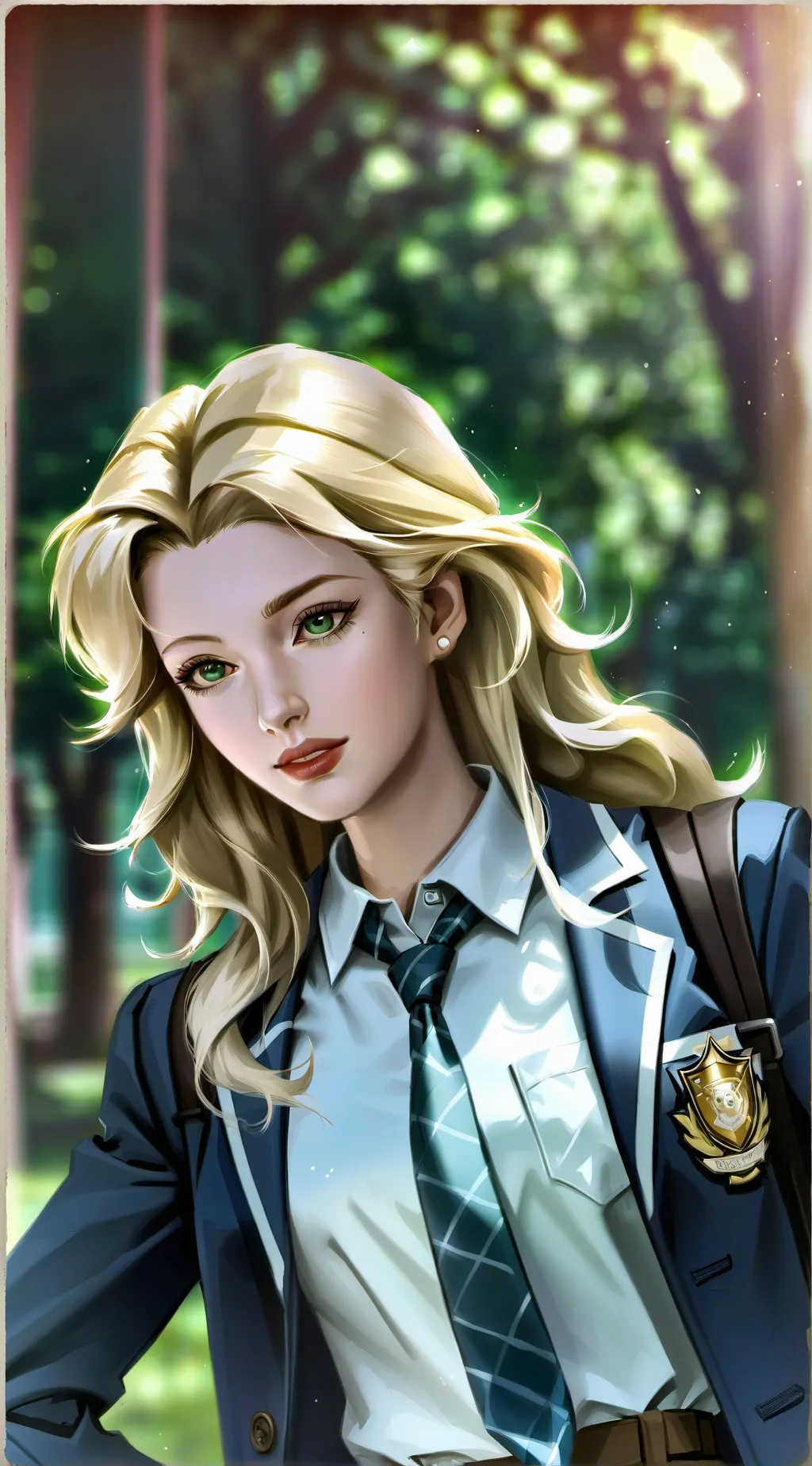 ai character: Pick meh background