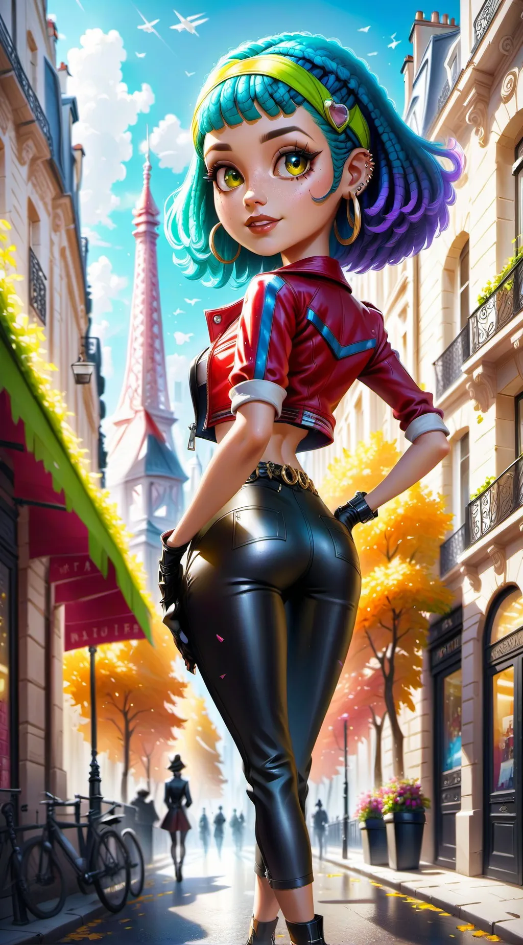 ai character: Bella background