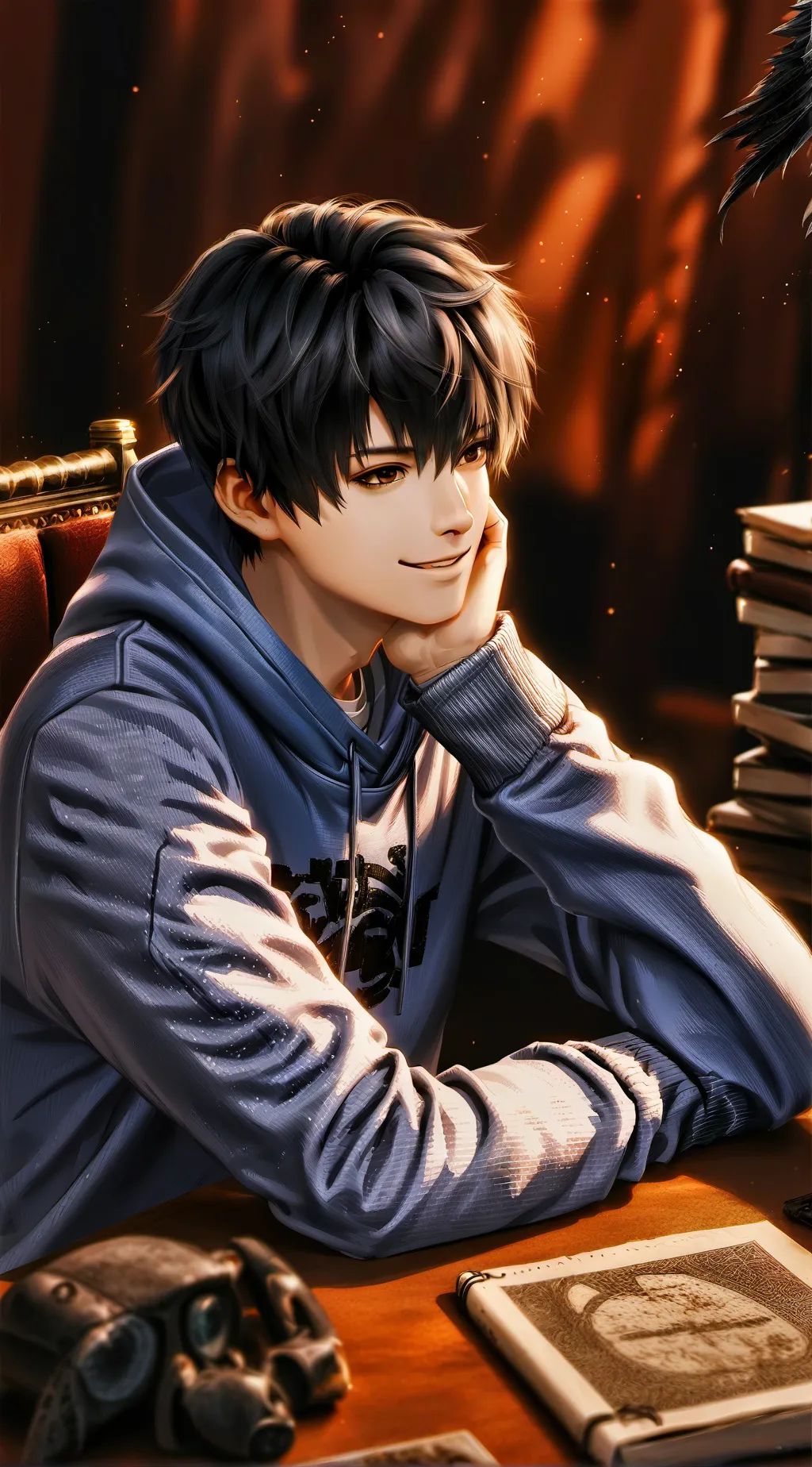 ai character: maverick  background