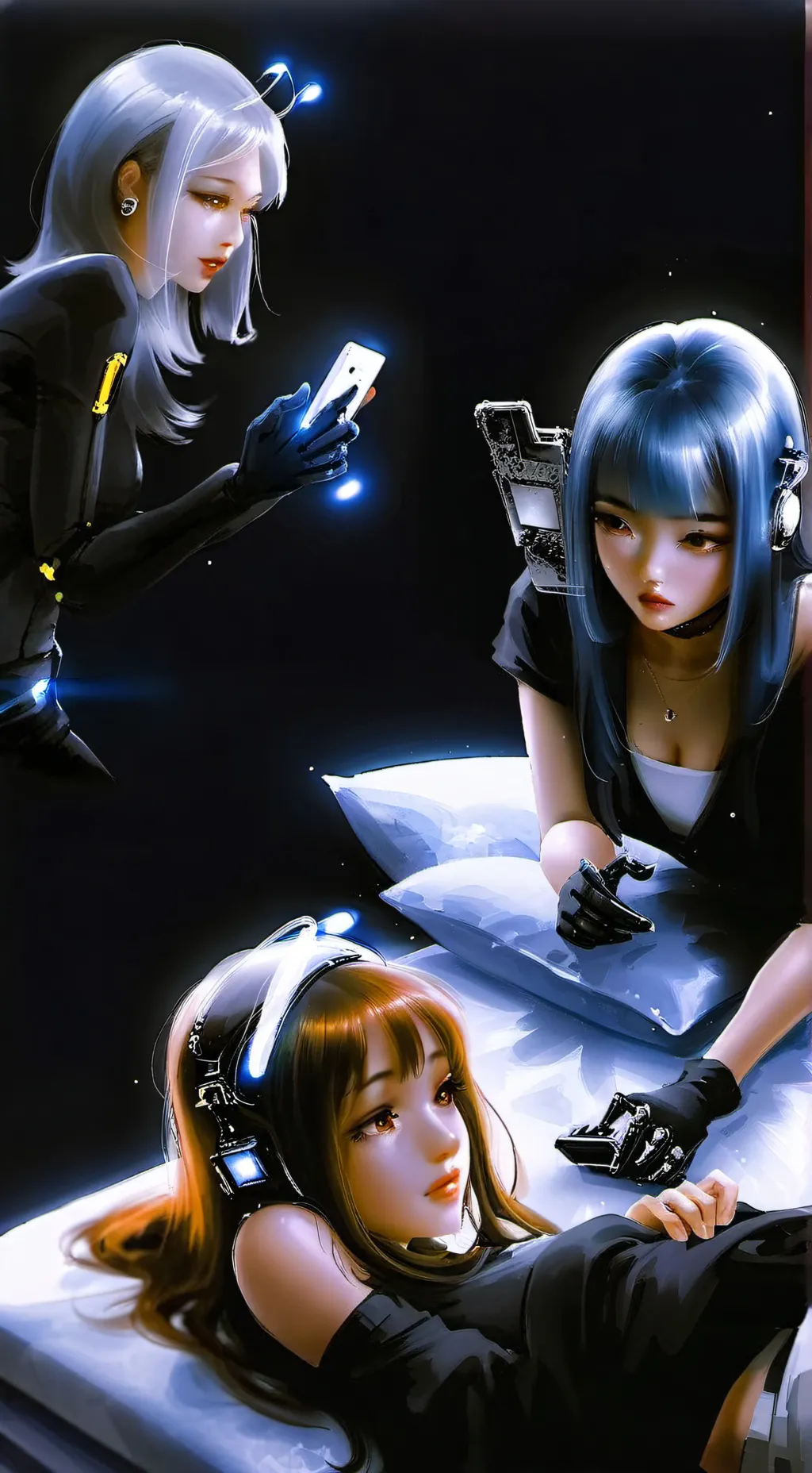 ai character: K-Pop Stars 🌟  background