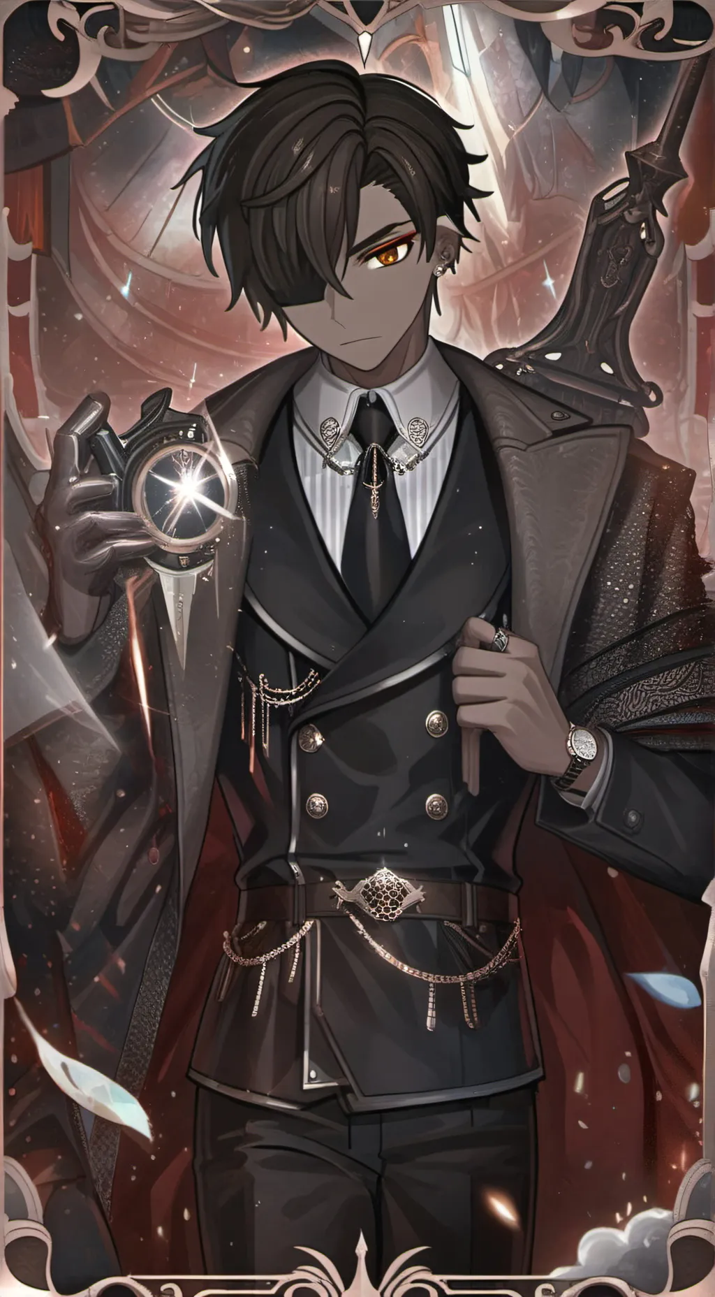 ai character: Kent  background