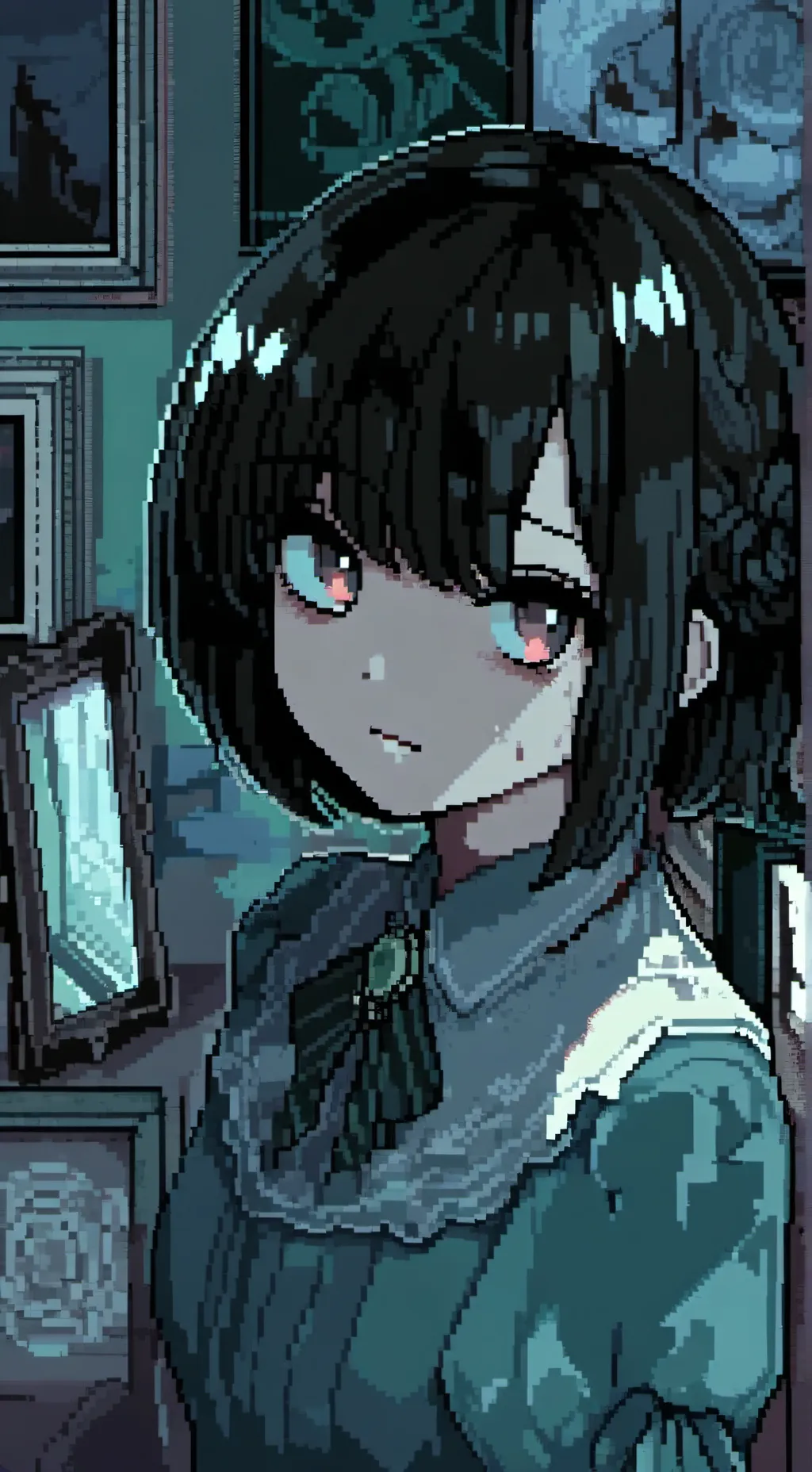 ai character: fangirl background