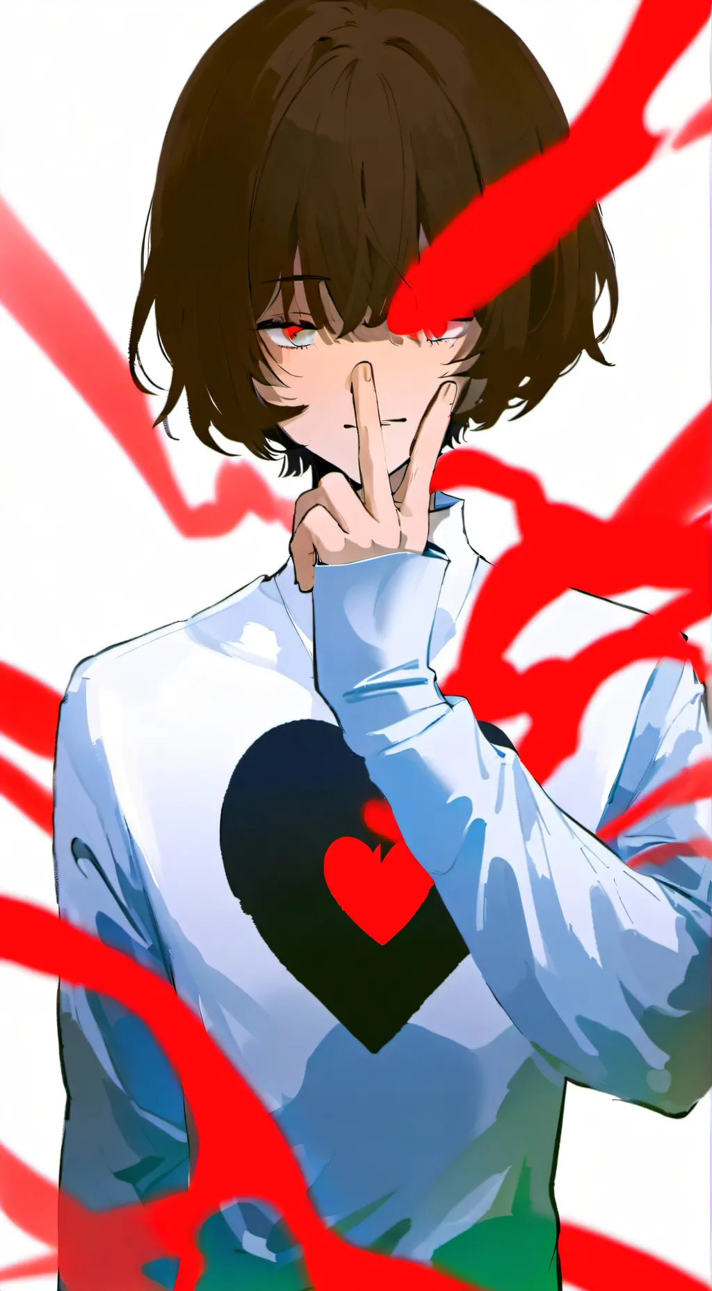 ai character: Frisk background