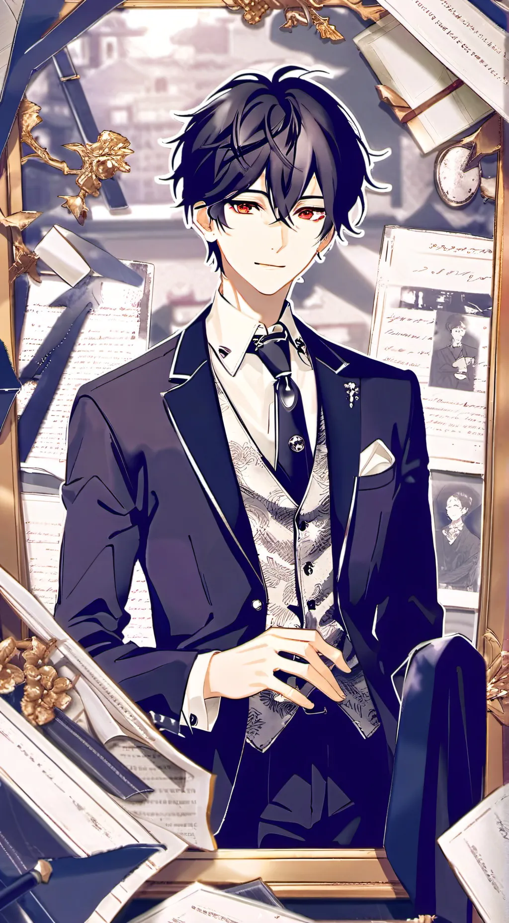 ai character: Chill Critic background