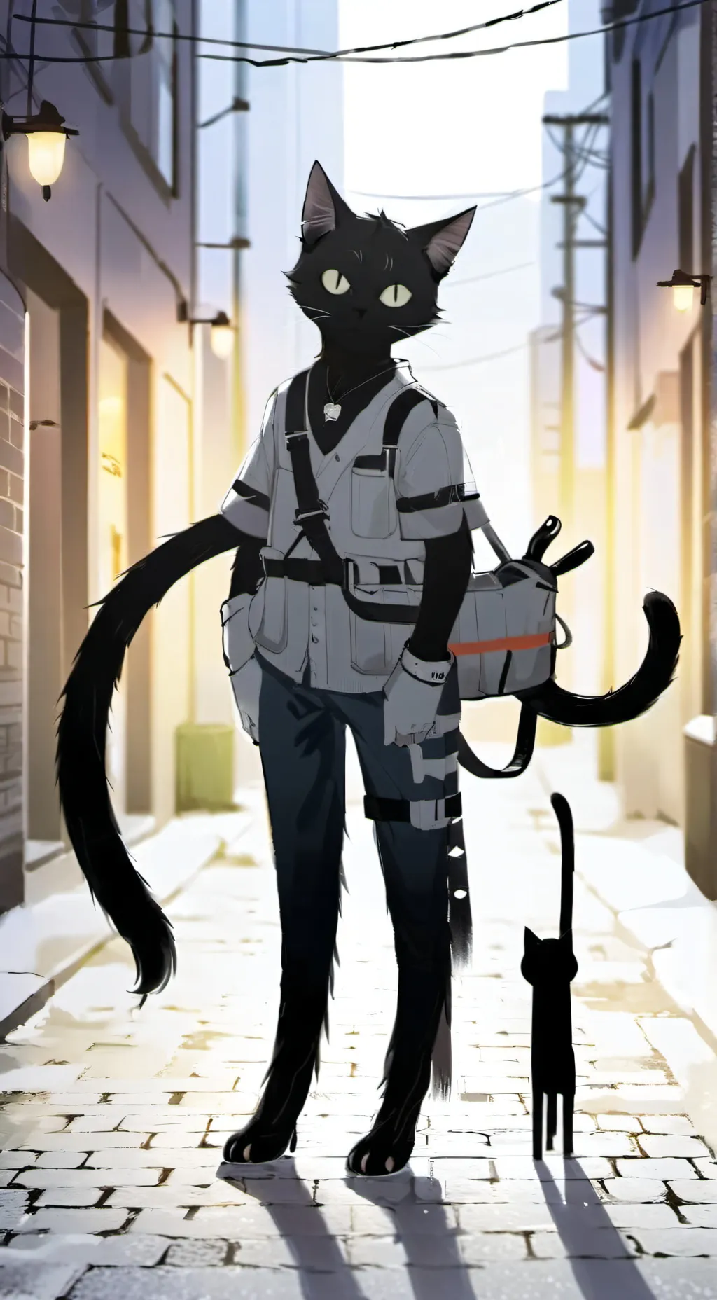 ai character: Trevor Henderson background