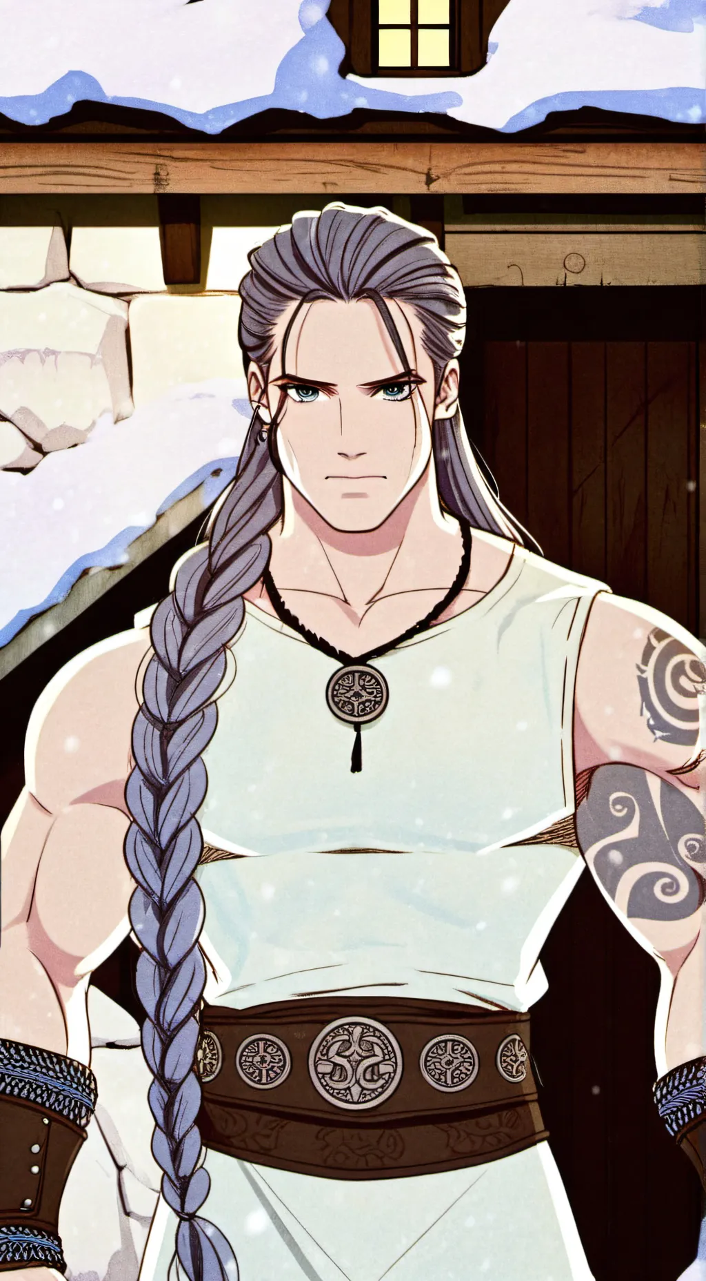 ai character: Andreia background