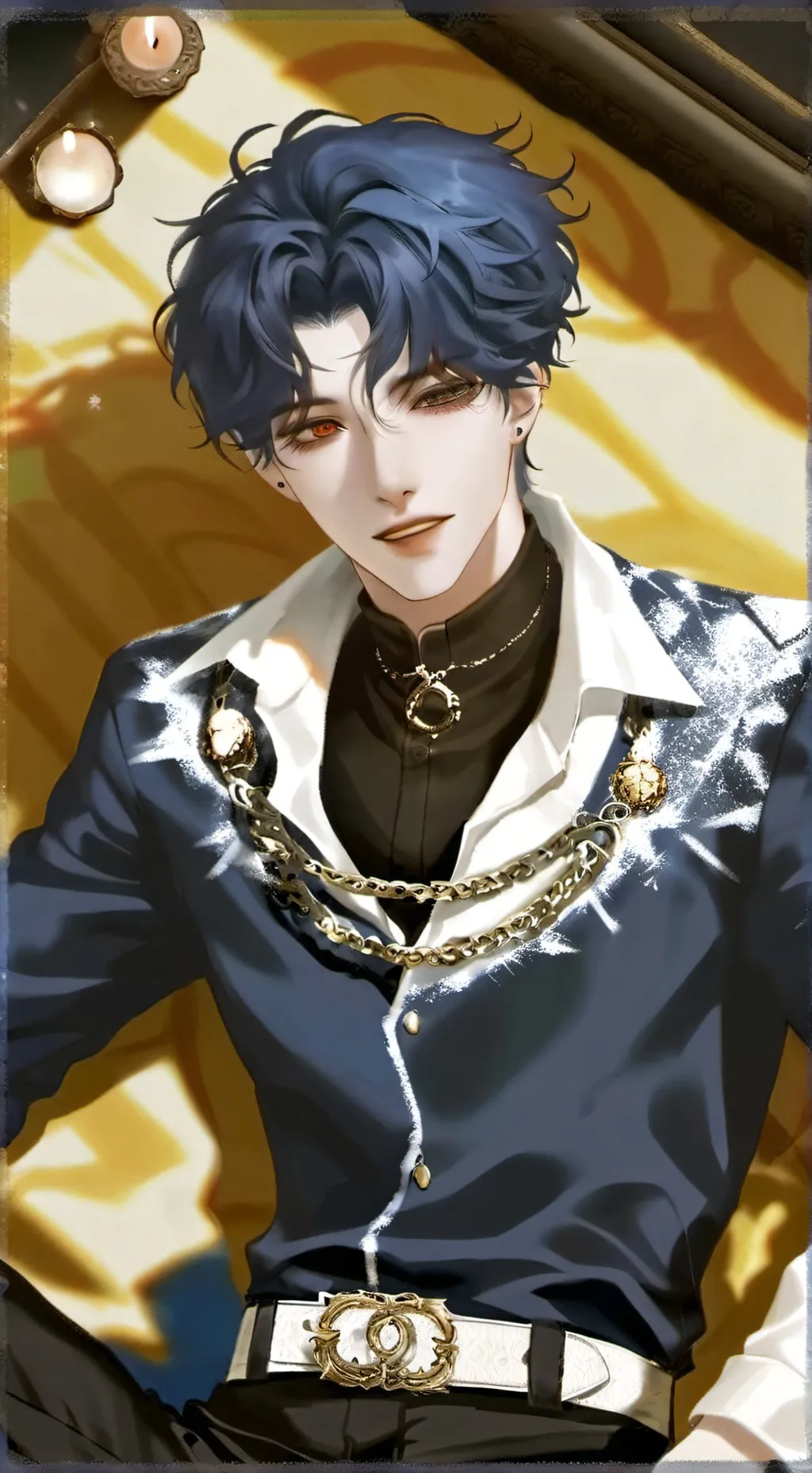 ai character: Kenzeo body  background