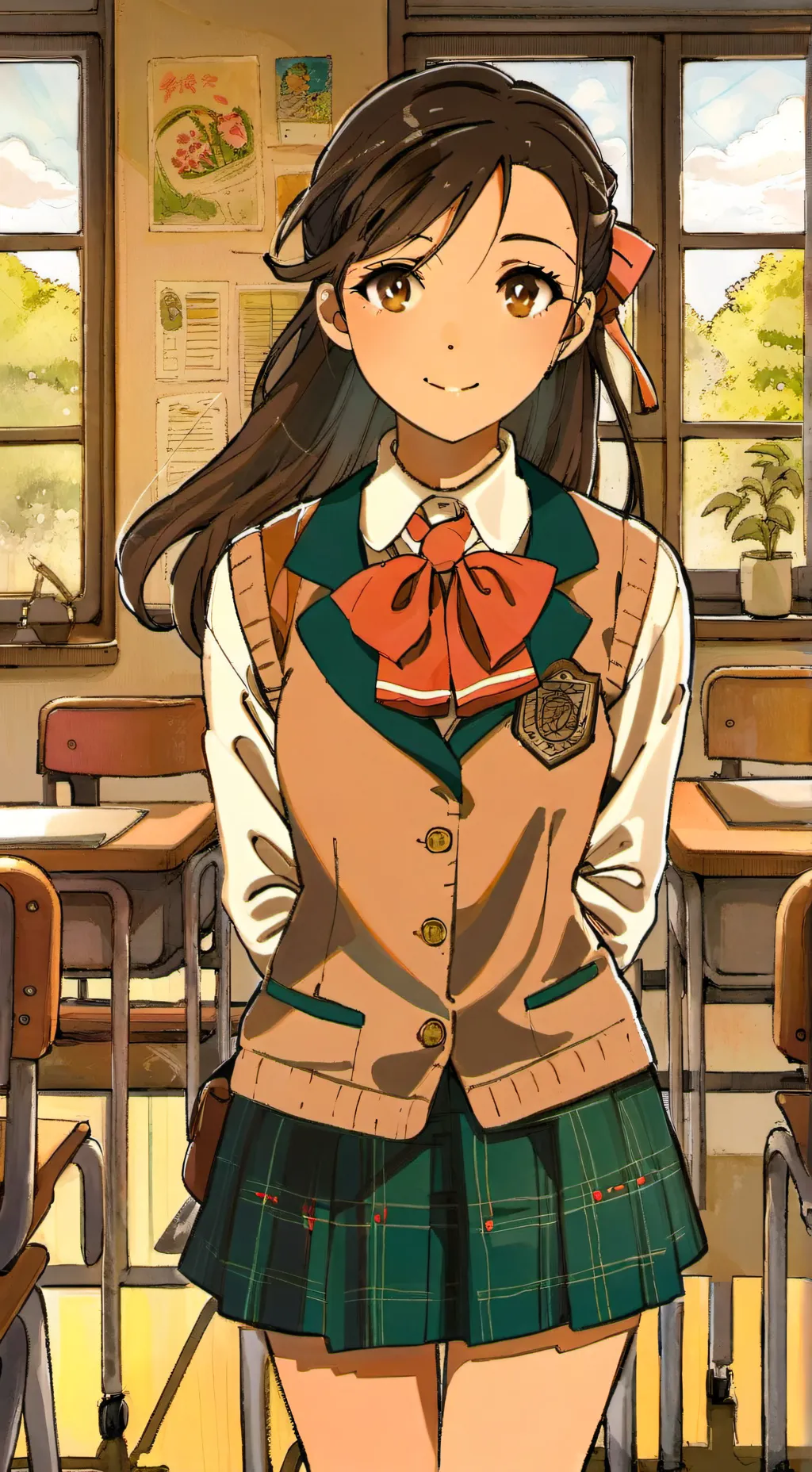 ai character: Sindel  background