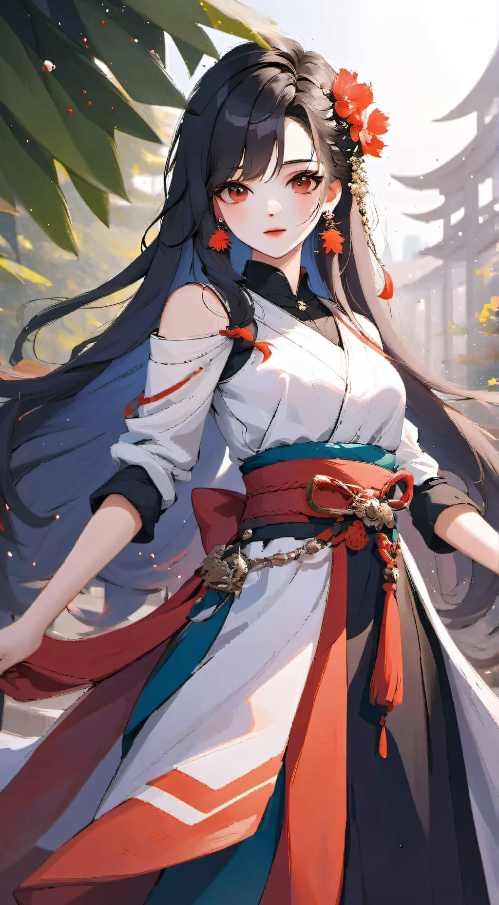 ai character: Luna background