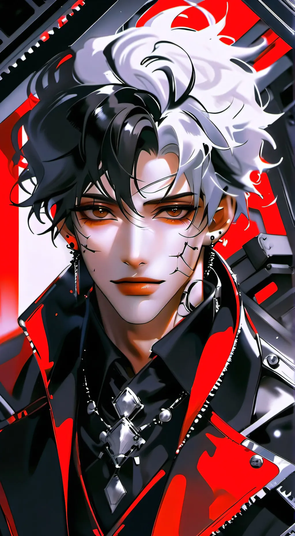 ai character: Mechanic kenzeo  background