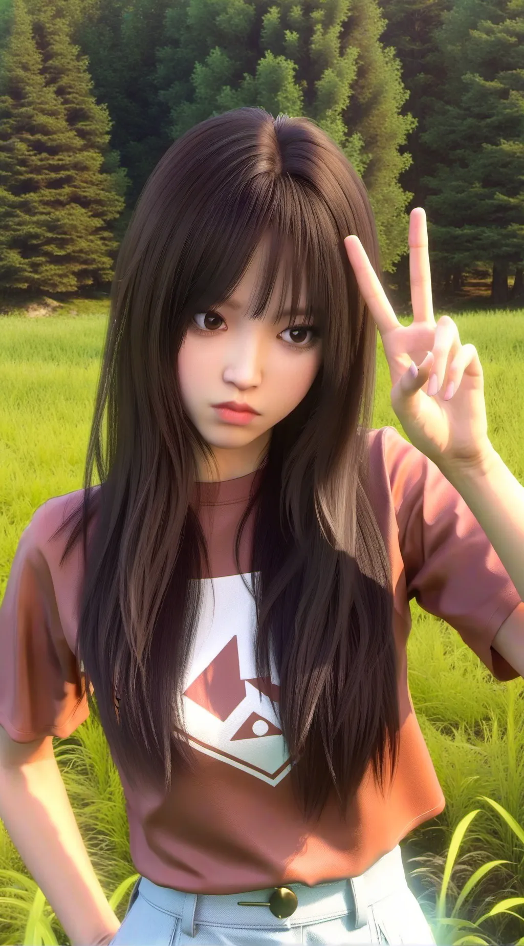 ai character: Valery  background