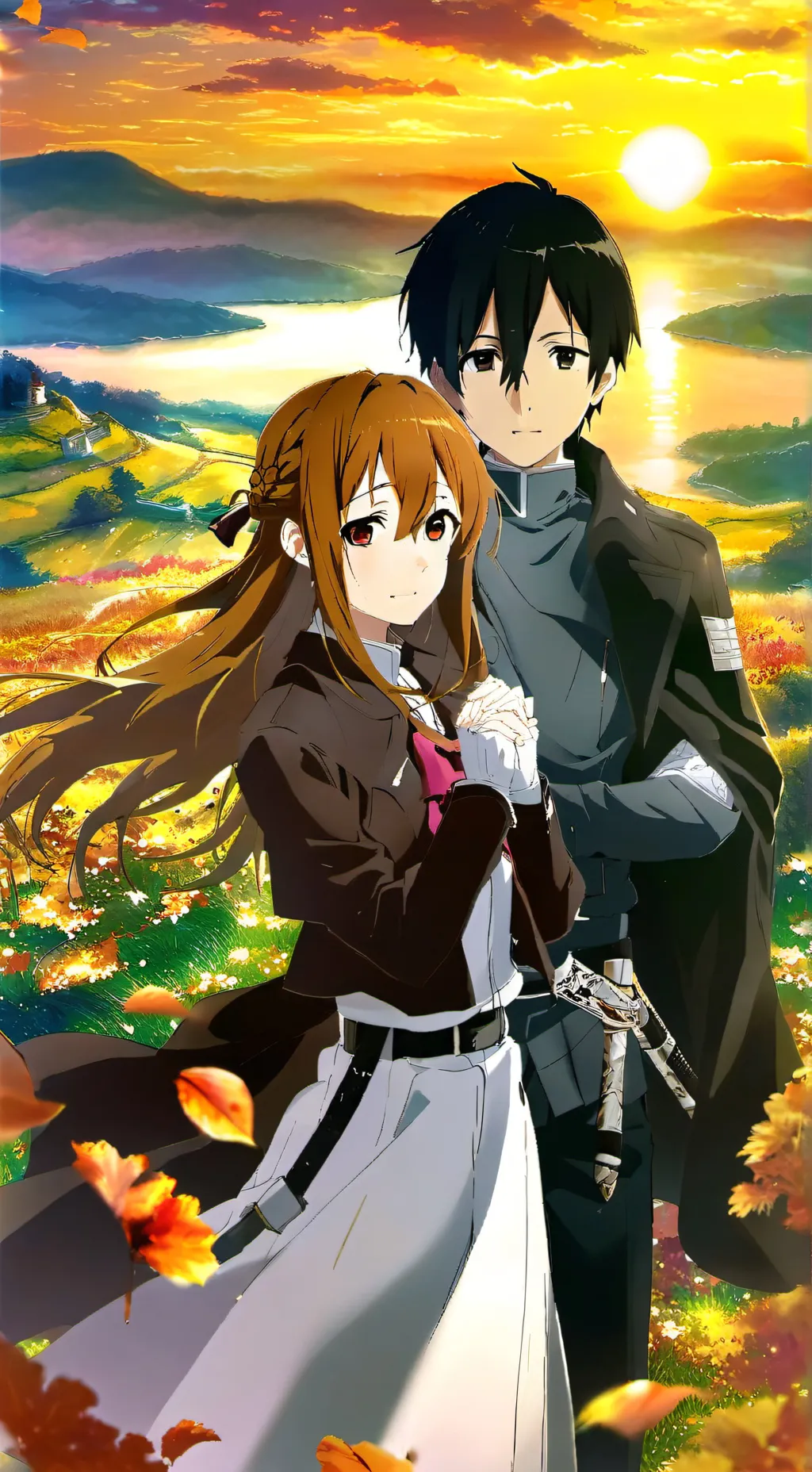 ai character: sao background