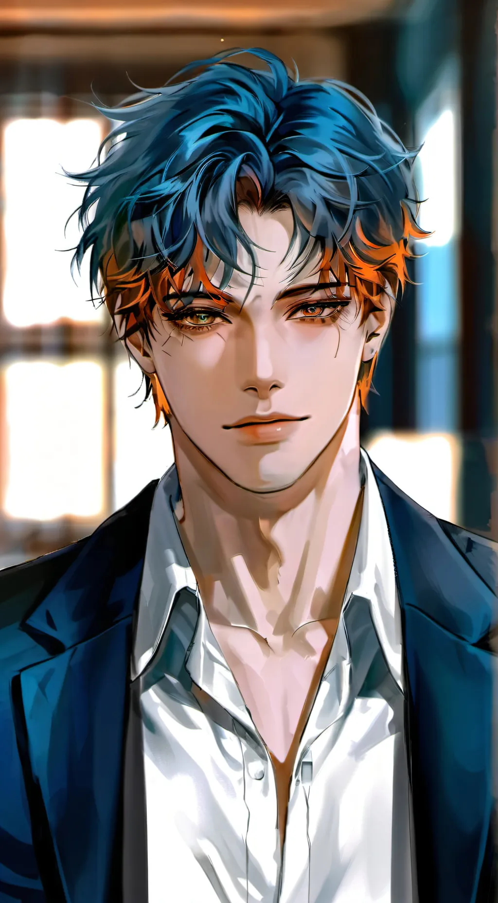 ai character: Kenzeo  background