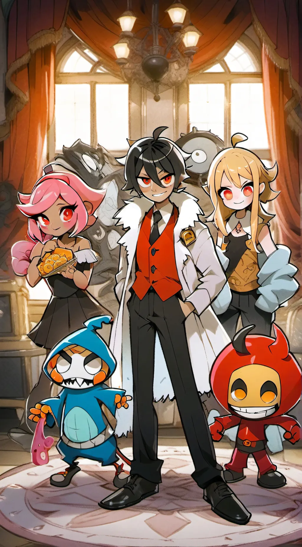 ai character: HH your 21st bday background