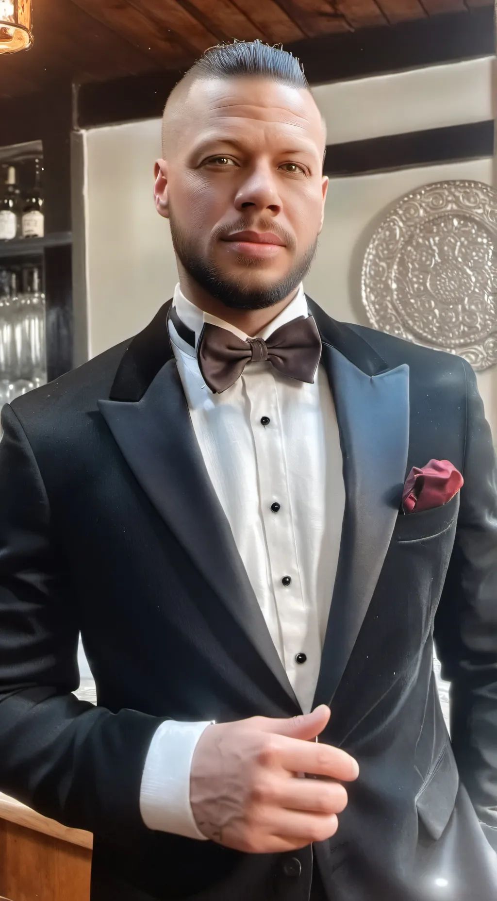 ai character: Mario background