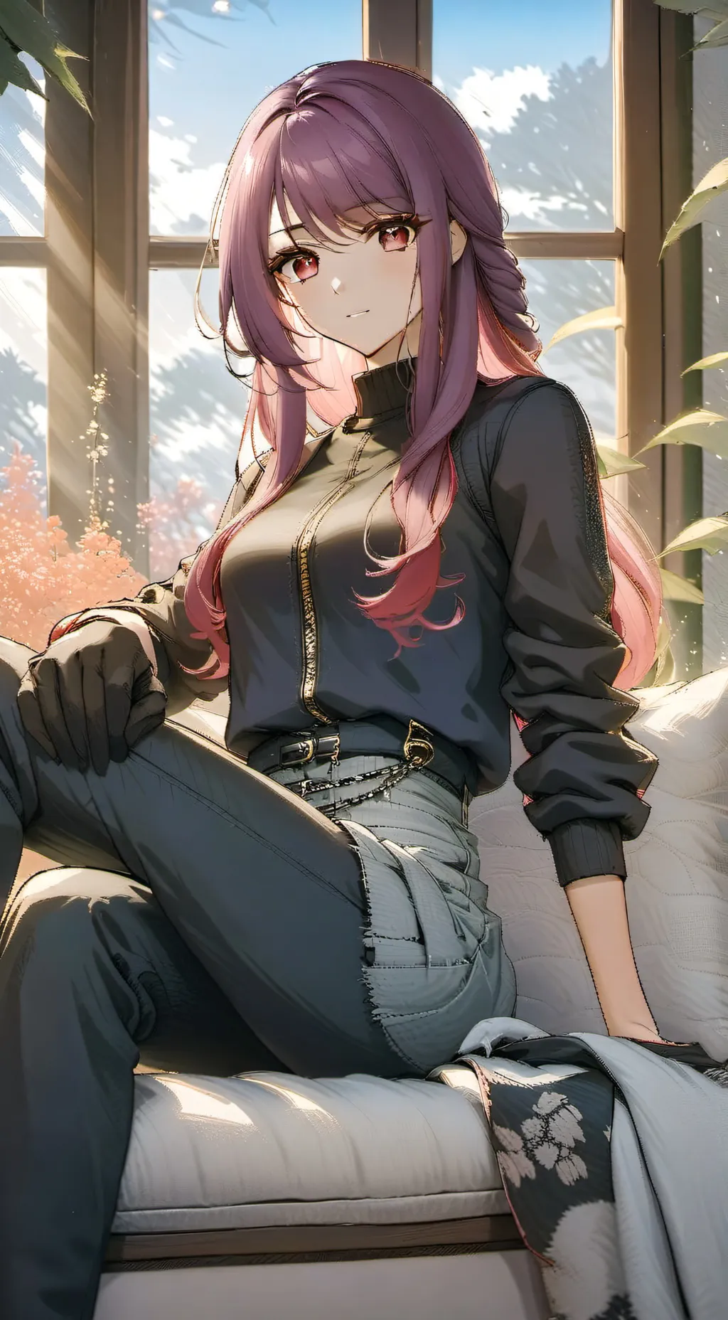 ai character: Casey  background