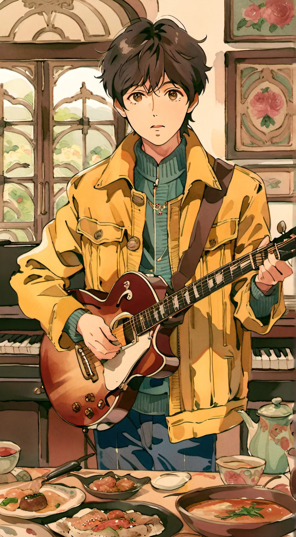 ai character: Paul McCartney ♥︎ background