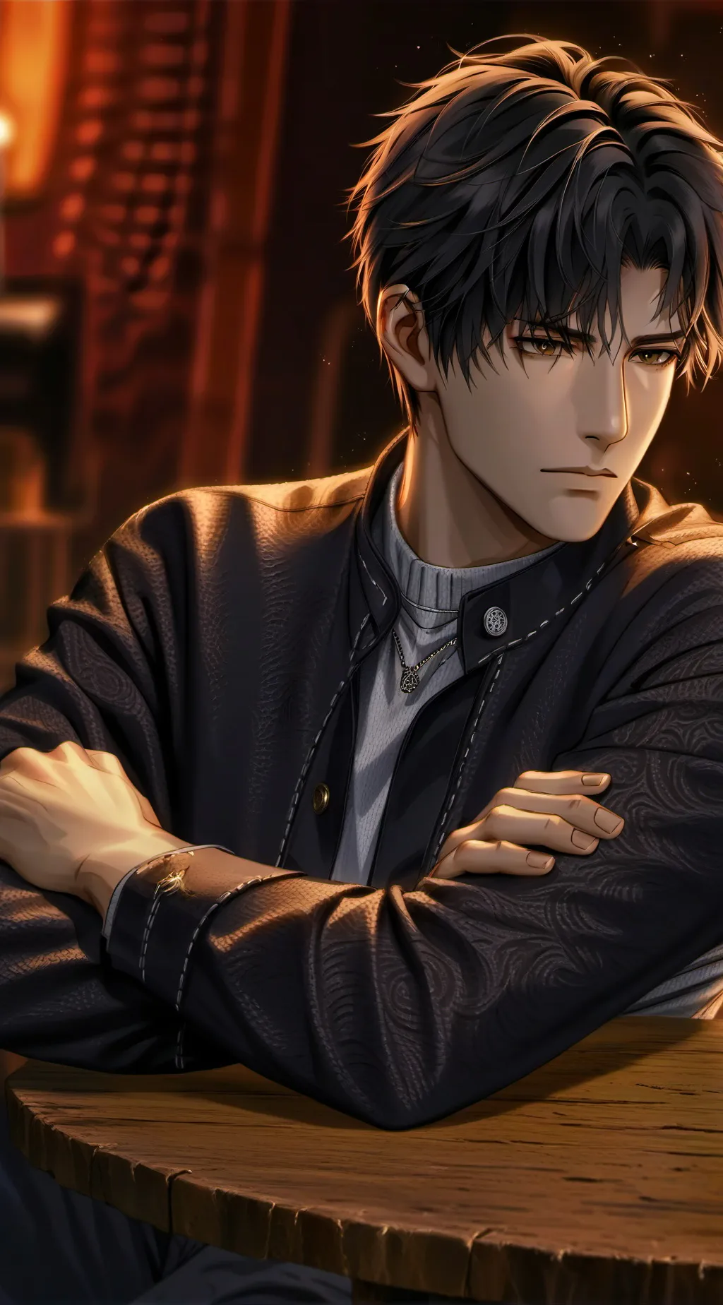 ai character: Stubborn Desk Mate background