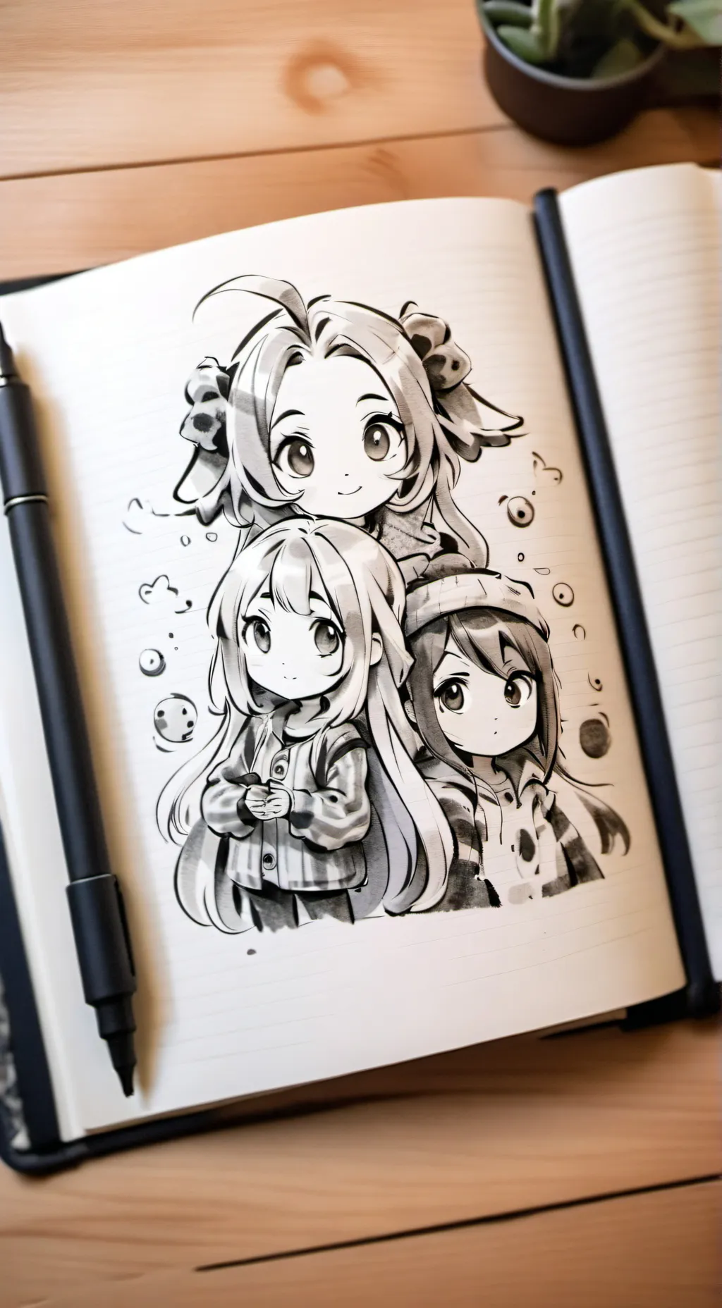 ai character: Mash&vx background