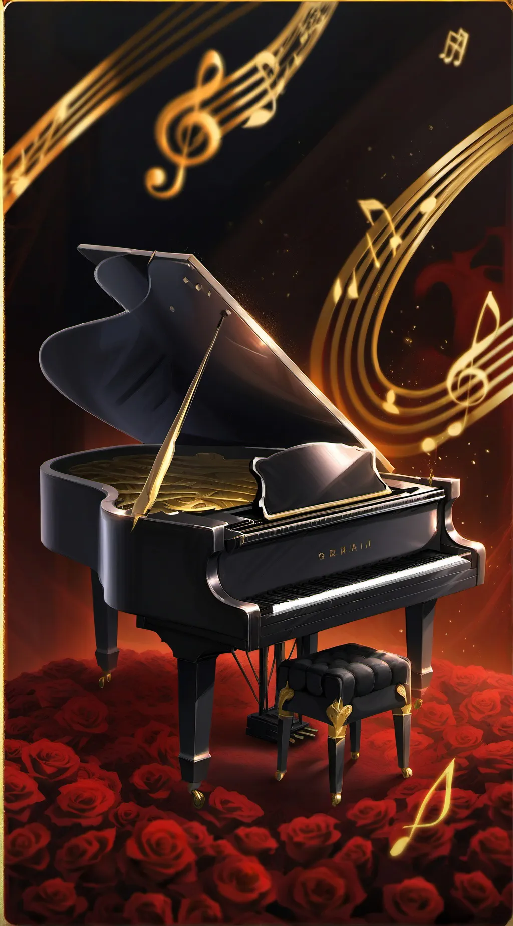 ai character: •Hazbin Hotel• background