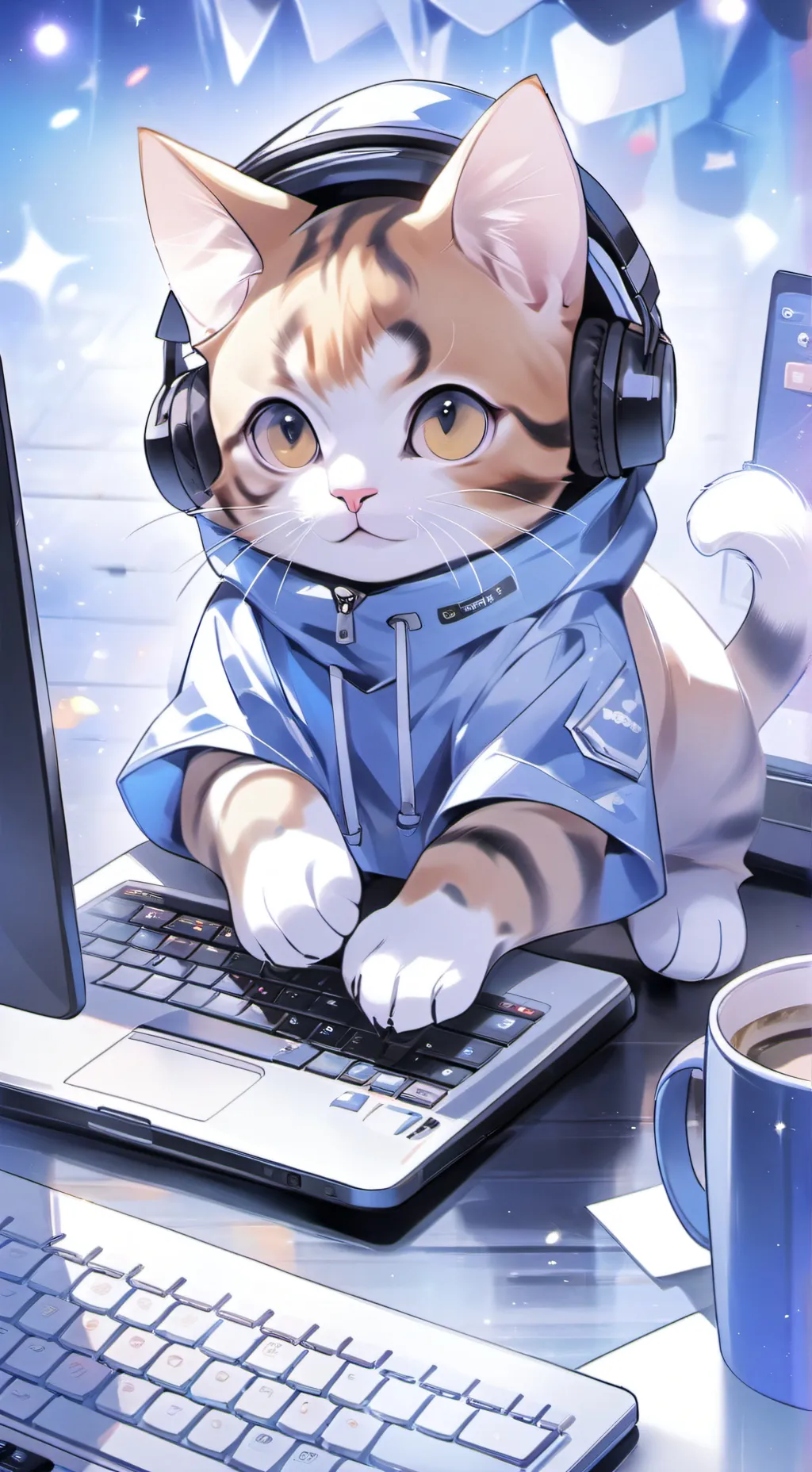 ai character: Bitmoji background