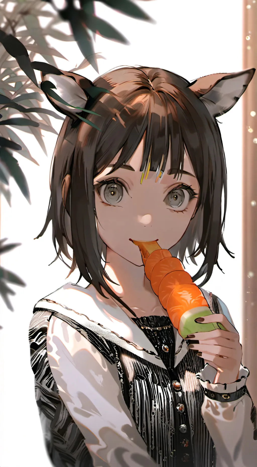 ai character: Ella Zebra Spirit background