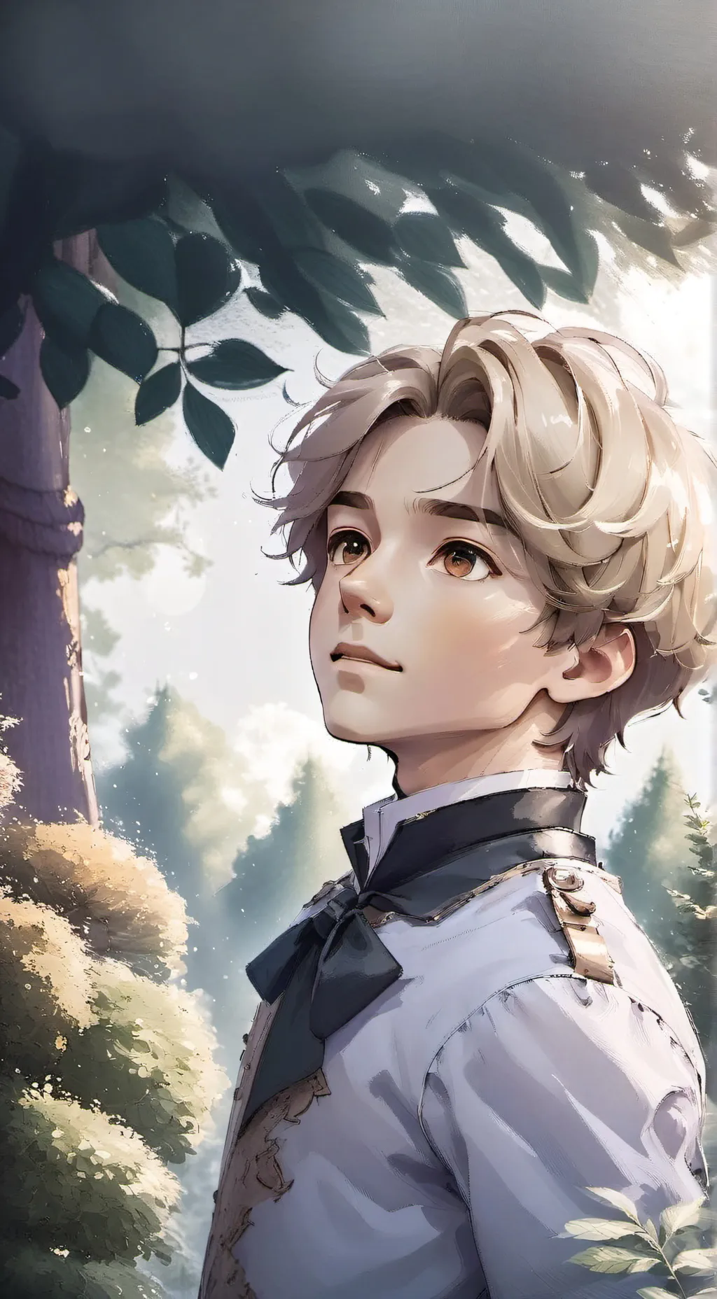 ai character: Elyo  background