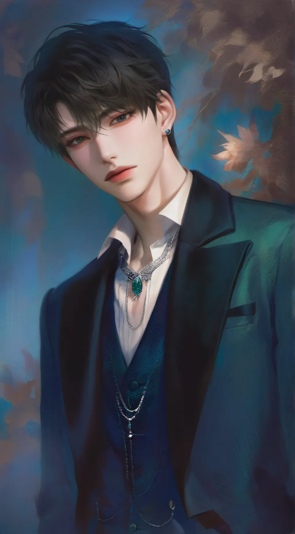 ai character: leo background