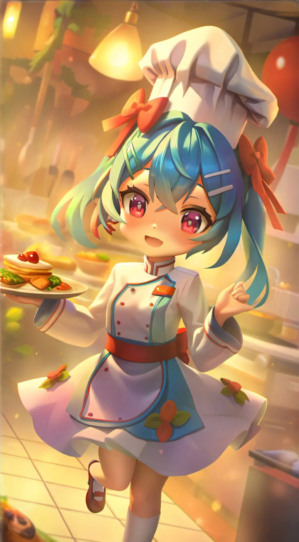 ai character: Miku Chef!  background