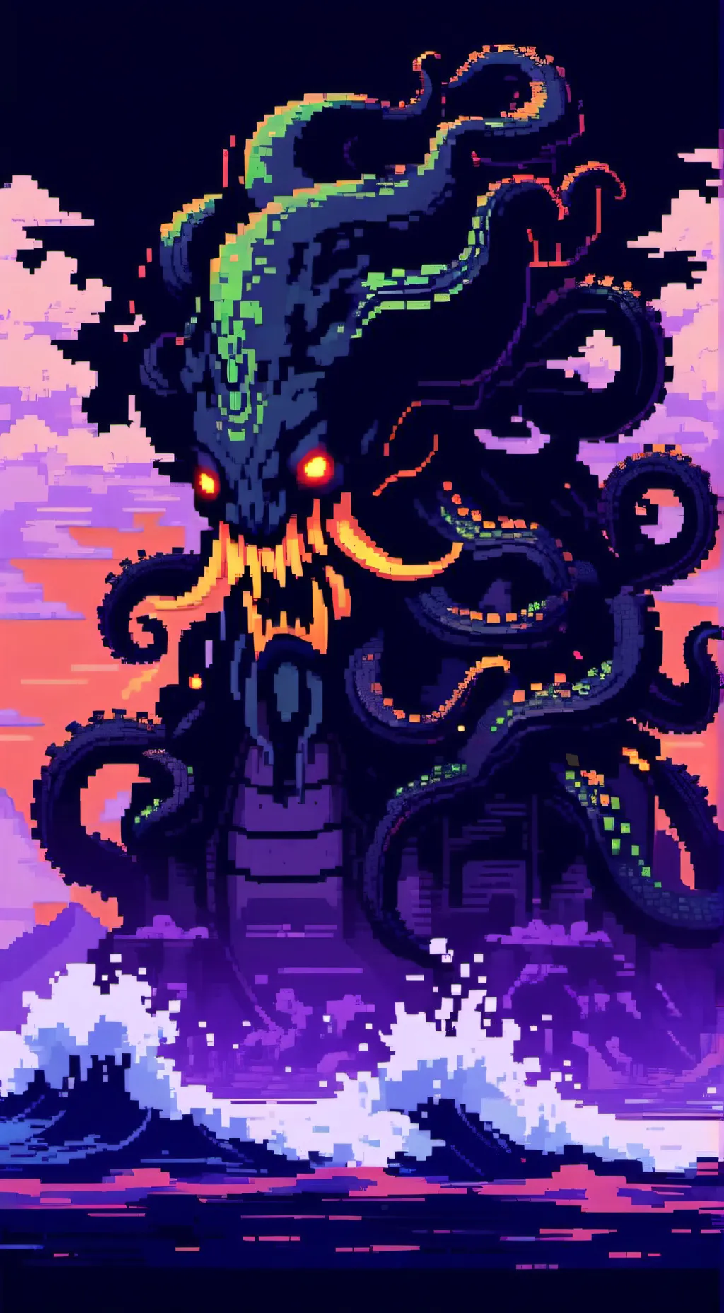 ai character: MOTHER OF SEA background