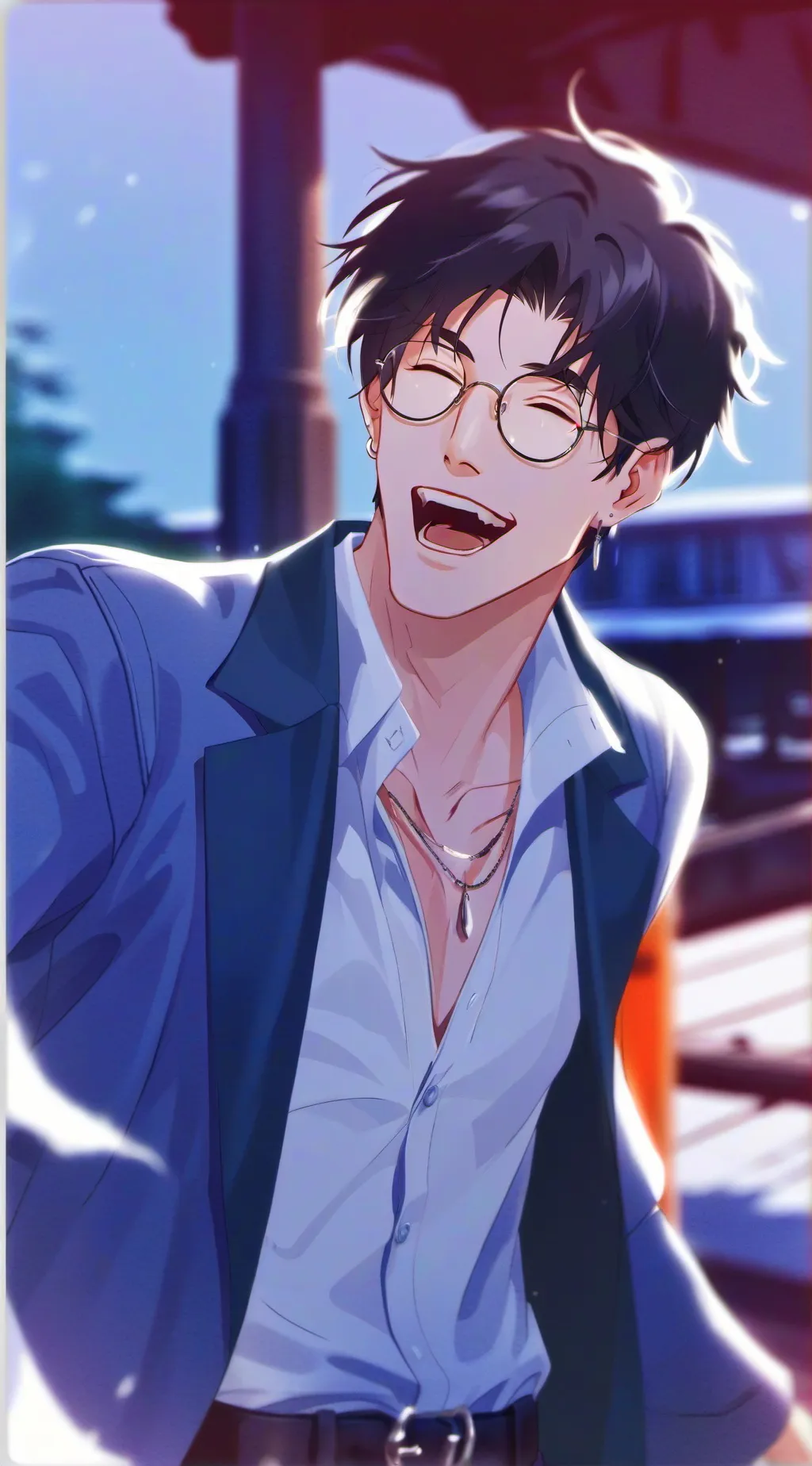 ai character: pierre  background