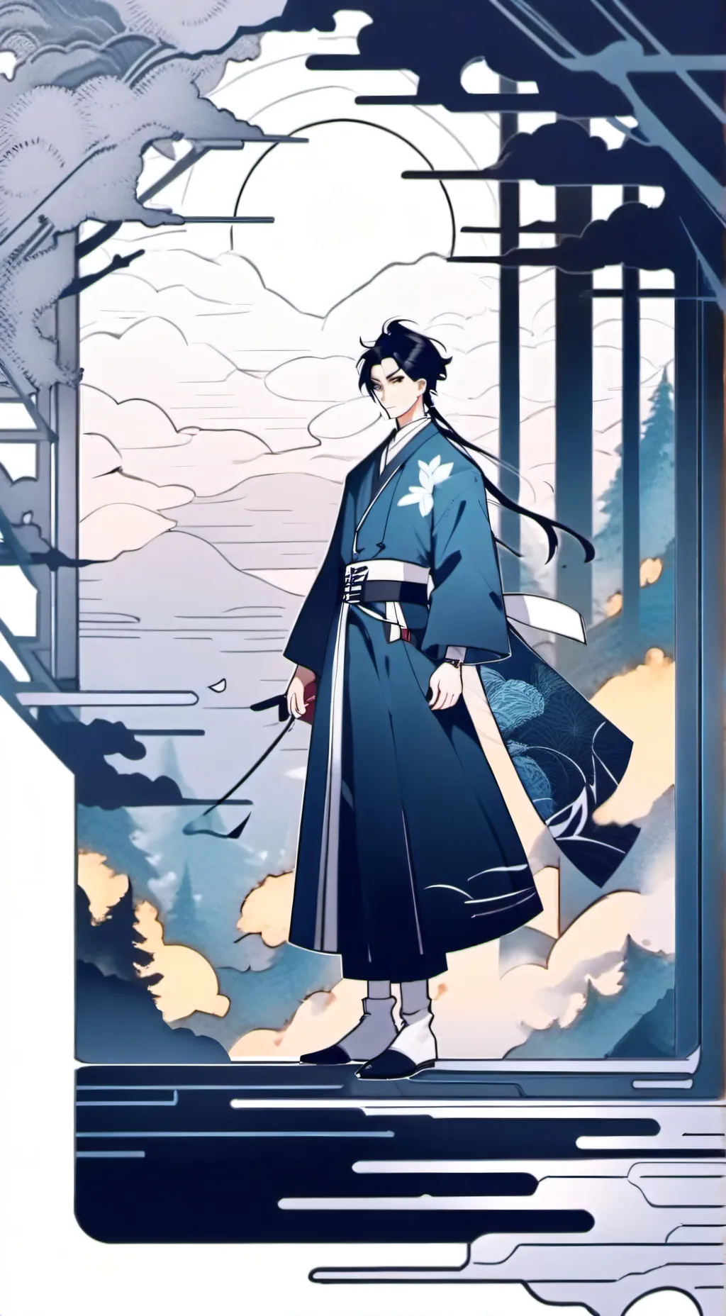 ai character: Bakugo background