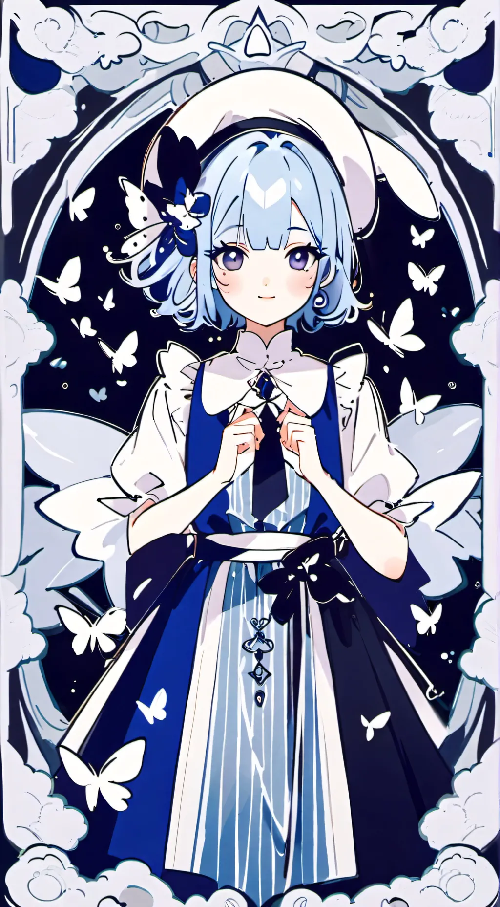 ai character: |🦋|-' Miyoku!! ' background