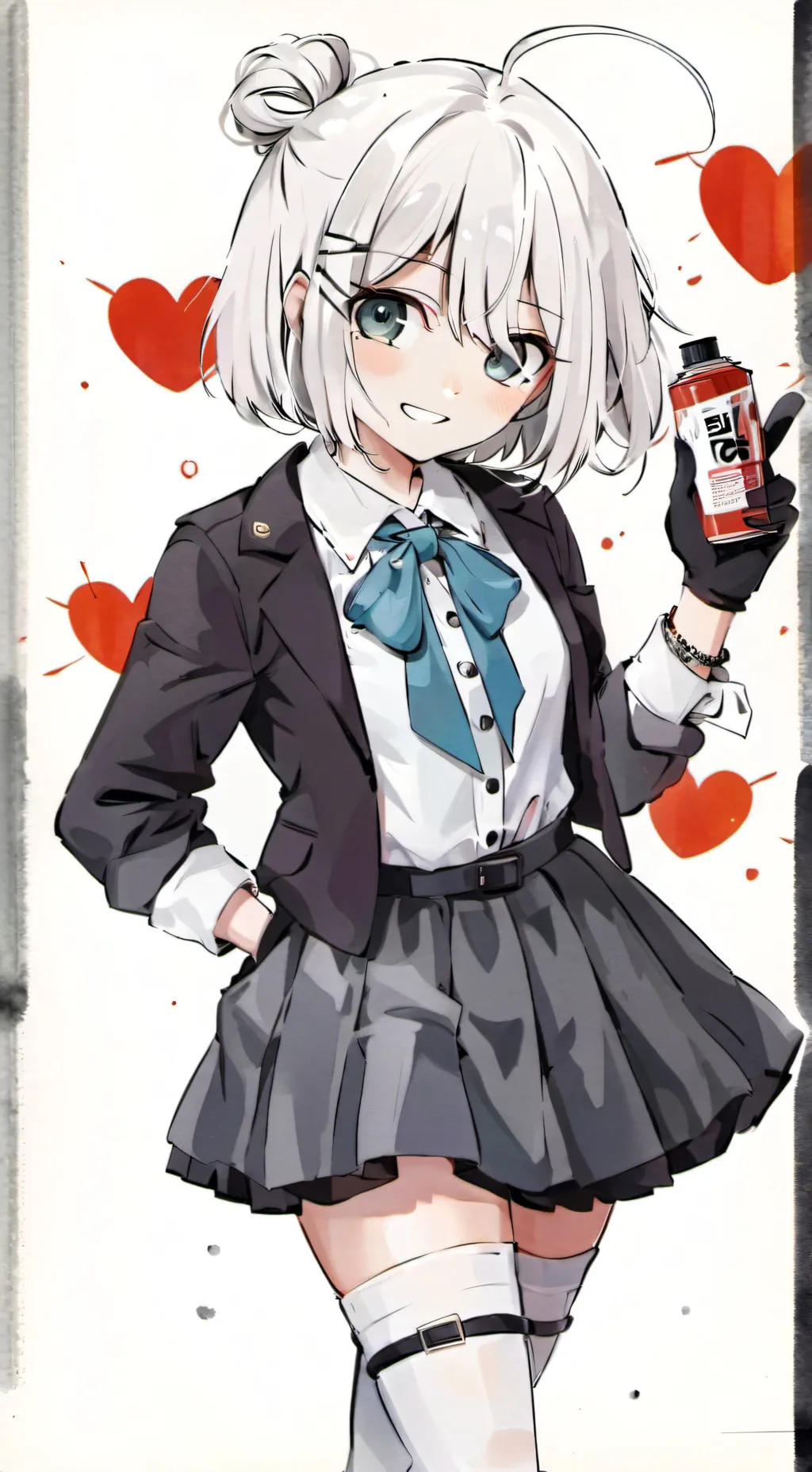 ai character: Нина background