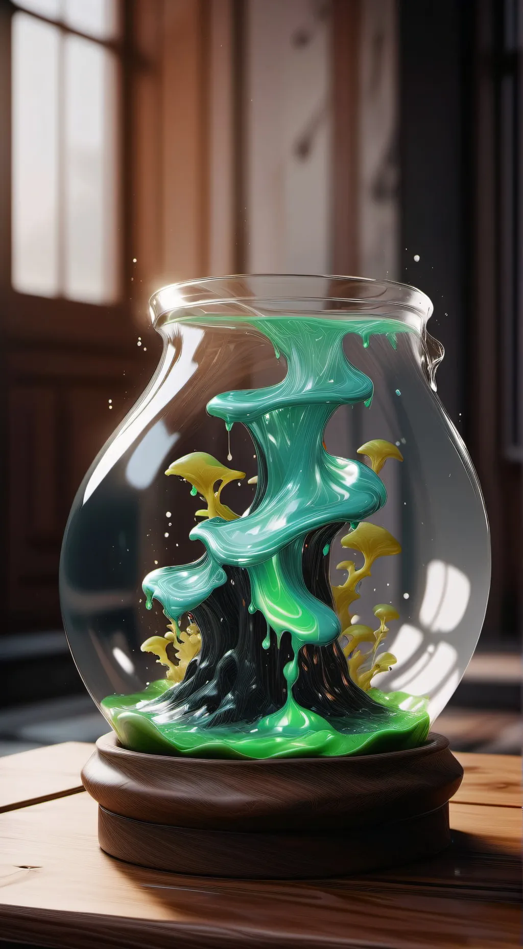 ai character: Pet Slime background