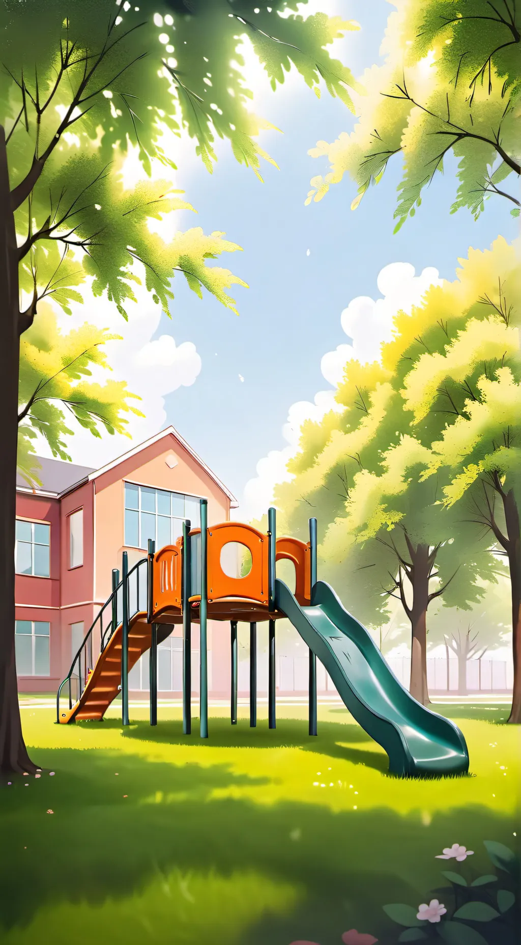 ai character: My school background