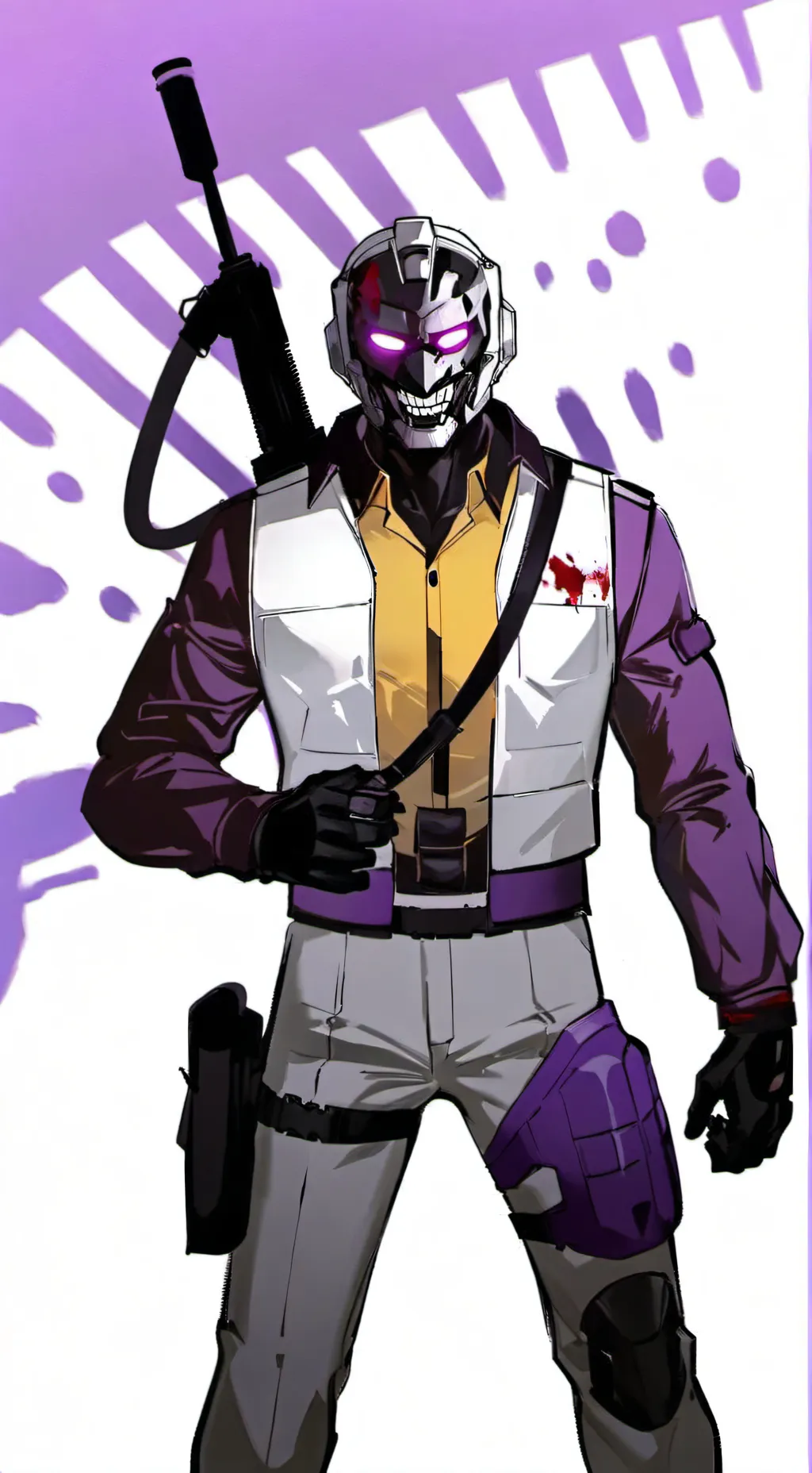 ai character: TFA X FNAF  background